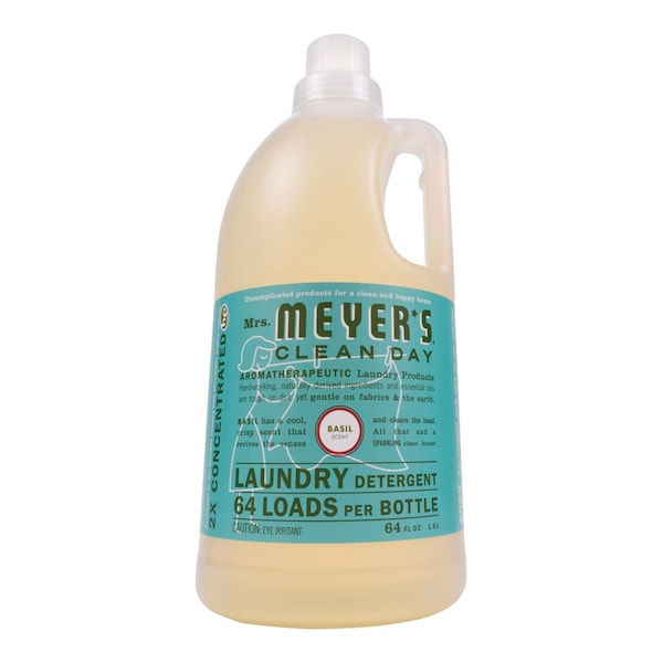 Mrs. Meyers Clean Day Mrs. Meyer's Clean Day Basil Scent Laundry Detergent Liquid 64 oz 14831 - main